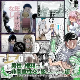 男性の権利として非同意性交が認められている街EX いかなる場合も男性の性的欲求を優先することとする